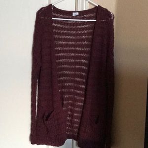 Cardigan sweater